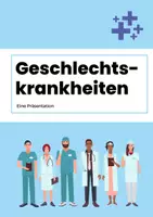Vorschau - Präsentationen/Tafelbilder - Geschlechtskrankheiten (Präsentation mit Lernfragen) - Deckblatt