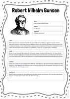 Vorschau - Stundenentwürfe - Chemie | Robert Wilhelm Bunsen | PDF + H5P Wissenschaftler - Seite 3