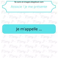 Aperçu - Apprentissages en autonomie - Associe ! Je me présente - Page de couverture