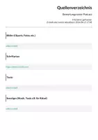 Vorschau - Anderer Materialtyp - Bewertungsraster: Podcast - Seite 2