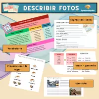 Vista previa - Unidades / Secuencias / Situaciones de Aprendizaje - Describir imágenes en español - Portada