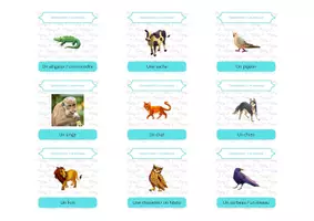 Aperçu - Jeux - Dessinoumim _ Les animaux - Page 1