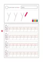 Vorschau - Arbeitsblätter - Buchstaben schreiben Yy - Seite 2