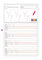Vorschau - Arbeitsblätter - Buchstaben schreiben Yy - Seite 3