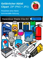 Vorschau - Stundenentwürfe - Wertstoffe Cliparts, Mülltrennung, Sachunterricht Materialpaket - Seite 3