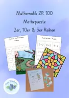 Vorschau - Spiele - Materialpaket Mathepuzzle zu den Reihen 2 - 10 - Seite 1