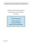 Vorschau - Stundenentwürfe - Unterrichtsentwurf Personenbeschreibung (2.-4. Klasse) - Seite 1