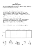 Vorschau - Quiz - Logikrätsel Logical: Die Geburtstagsparty - Rätsel ab Klasse 2 - Seite 2