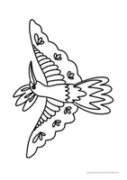 Vorschau - Mal- und Bastelvorlagen - Paradiesvögel basteln und malen - Seite 3