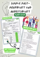 Vorschau - Arbeitsblätter - Materialpaket Zeitformen Englisch, inkl. Arbeitsblätter | 5.-10. Klasse - Seite 1