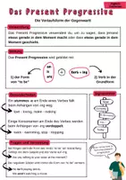 Vorschau - Arbeitsblätter - Present Progressive Merkblatt + AB | Englisch Zeitformen - Seite 2