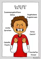 Vorschau - Poster - Plakat Merkposter zu einzelnen Gefühle mit Merkmalen - 3 Farbvarianten - Seite 1