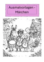 Vorschau - Mal- und Bastelvorlagen - Materialpaket Malvorlagen - Deckblatt