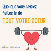 Aperçu - Affichage - Mantra positif : Faites-le de tout votre cœur - Page de couverture