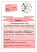 Vorschau - Arbeitsblätter - Lernaufgabe Umgangsformen -> neue Mitarbeiter / Kunden - Deckblatt