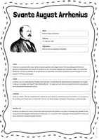 Vorschau - Stundenentwürfe - Chemie | Svante Arrhenius | PDF + H5P | Wissenschaftler - Seite 3