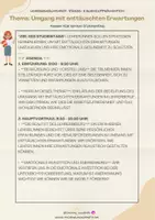 Vorschau - Anderer Materialtyp - Studientag Lehrergesundheit Stress- & Burnoutprävention: Umgang mit enttäuschten Erwartungen - Deckblatt