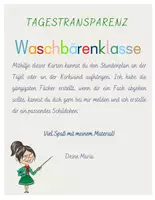 Vorschau - Mal- und Bastelvorlagen - Materialpaket für die Waschbärenklasse - wachsendes Bundle - Seite 2
