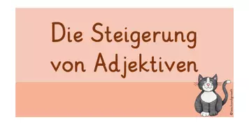 Vorschau - Poster - Adjektive steigern Tafelmaterial Merkplakat - Seite 3
