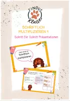 Vorschau - Präsentationen/Tafelbilder - Einführung - Schriftlich multiplizieren 1 - Deckblatt