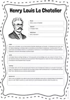 Vorschau - Stundenentwürfe - Chemiker | Henri Louis le Chatelier | PDF + H5P | Forscher - Seite 3