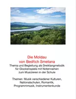 Vorschau - Anderer Materialtyp - Die Moldau Melodie und Begleitung für Glockenspiele - Deckblatt