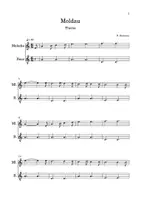 Vorschau - Anderer Materialtyp - Die Moldau, Melodie und Bass für Glockenspiele - Seite 2