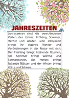 Vorschau - Arbeitsblätter - Jahreszeiten erkenne, benennen, rätseln - Seite 1