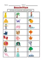 Vorschau - Arbeitsblätter - Jahreszeiten erkenne, benennen, rätseln - Seite 3