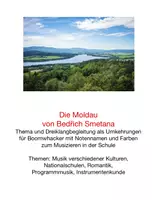 Vorschau - Anderer Materialtyp - Die Moldau mit Begleitung aus Umkehrungen Boomwhacker - Deckblatt
