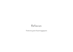 Vorschau - Merkblätter - Reflexion: Referendariat / Unterrichtsbesuch / Unterrichtsstunde - Seite 3