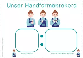 Vorschau - Arbeitsblätter - Materialpaket Paramater (Handform, Ausführungsstelle, Bewegung, Handstellung) - Seite 3