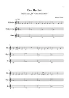 Vorschau - Anderer Materialtyp - Der Herbst Melodie und zweistimmigen Begleitung für Glockenspiele - Seite 2