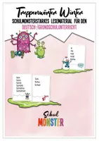 Vorschau - Spiele - Schulmonsterstarke Treppenwörter: Winter - Deckblatt
