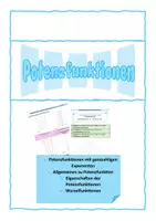 Vorschau - Unterrichtsreihen - Potenzfunktionen - Seite 1