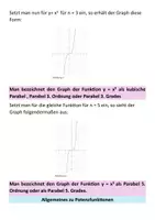 Vorschau - Unterrichtsreihen - Potenzfunktionen - Seite 3