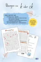 Vorschau - Arbeitsblätter - k oder ck (Erklärung + Arbeitsblätter + Online-Übungen) - Deckblatt