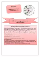 Vorschau - Arbeitsblätter - Fit für ein Telefongespräch zu einer Praktikum - Deckblatt