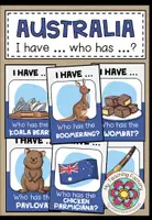 Vista previa - Juegos / Gamificación - AUSTRALIA - I have ... who has ...? - Portada