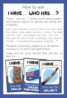 Vista previa - Juegos / Gamificación - AUSTRALIA - I have ... who has ...? - página 1