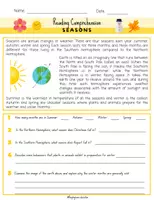 Προεπισκόπηση - Φύλλα εργασίας - Spring Reading Comprehension Packet - Σελίδα 3