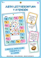 Vista previa - Juegos / Gamificación - JUEGO LECTOESCRITURA Y ATENCIÓN - página 1