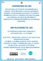 Vista previa - Juegos / Gamificación - JUEGO LECTOESCRITURA Y ATENCIÓN - página 3