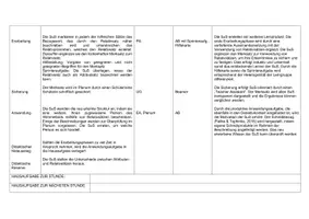 Vorschau - Stundenentwürfe - Stundenverlaufsplan Relativsätze - Seite 1