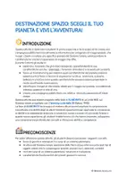 anteprima - Altro tipo di materiale - Destinazione Spazio: scegli il tuo pianeta e vivi l'avventura! - Pagina 1