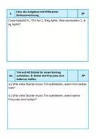 Vorschau - Arbeitsblätter - Probeschularbeit für die 6 Schulstufe - Seite 2