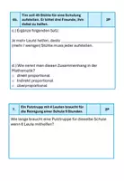 Vorschau - Arbeitsblätter - Probeschularbeit für die 6 Schulstufe - Seite 3