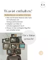 Vorschau - Arbeitsblätter - Lernheft: Medientheorie - Mediale Umbrüche und ihre Wirkung - Seite 1