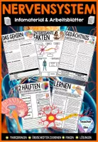 Vorschau - Unterrichtsreihen - Das Nervensystem - Der Mensch | Infomaterial & Arbeitsblätter - Gehirn - Gedächtnis - Lernen etc. - Deckblatt