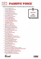 Vorschau - Arbeitsblätter - PASSIVE VOICE: PRESENT SIMPLE – Worksheet - Seite 2